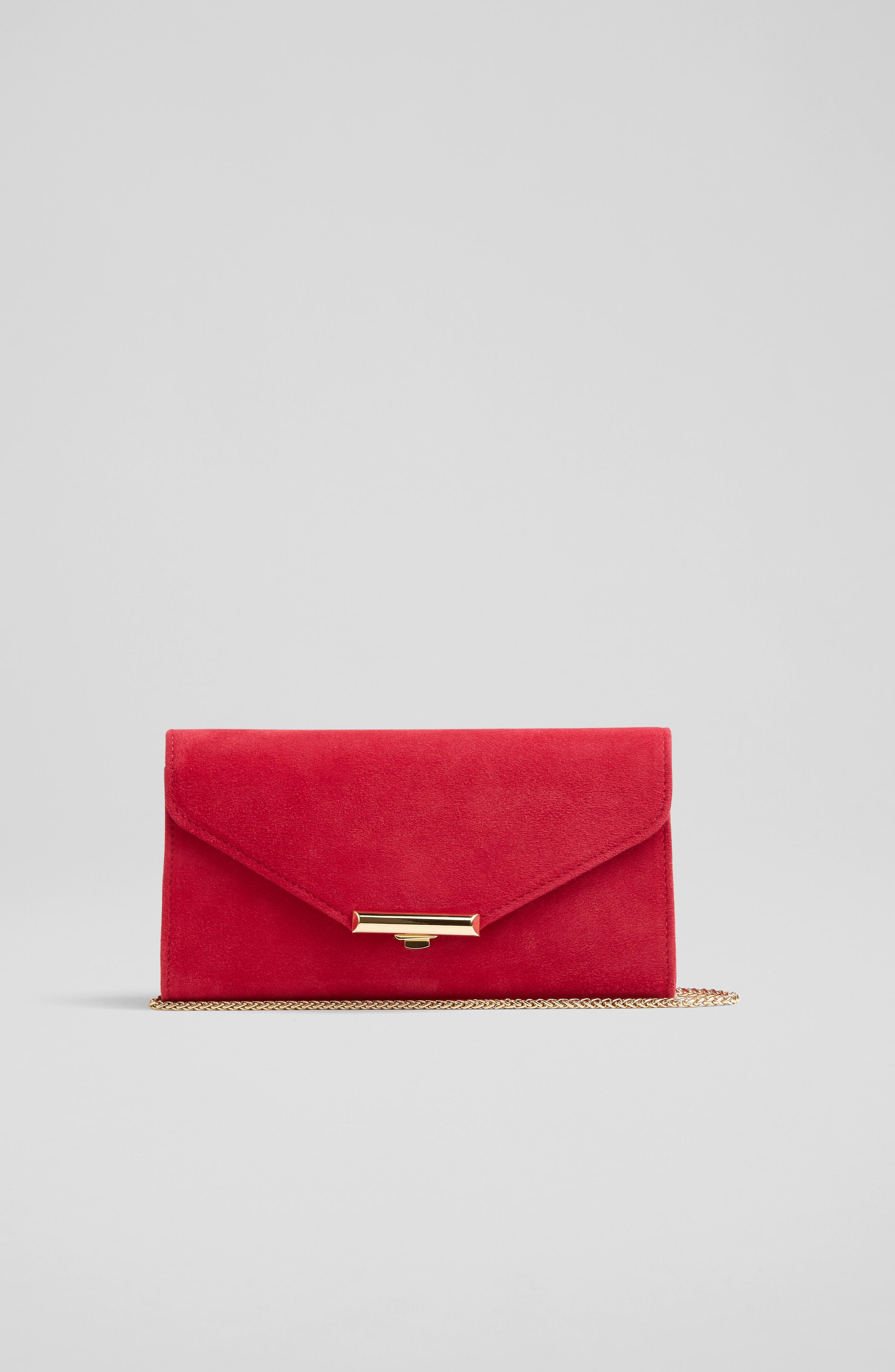 Camila Clutch in Amphora Italian Leather Backed Suede – oliveve